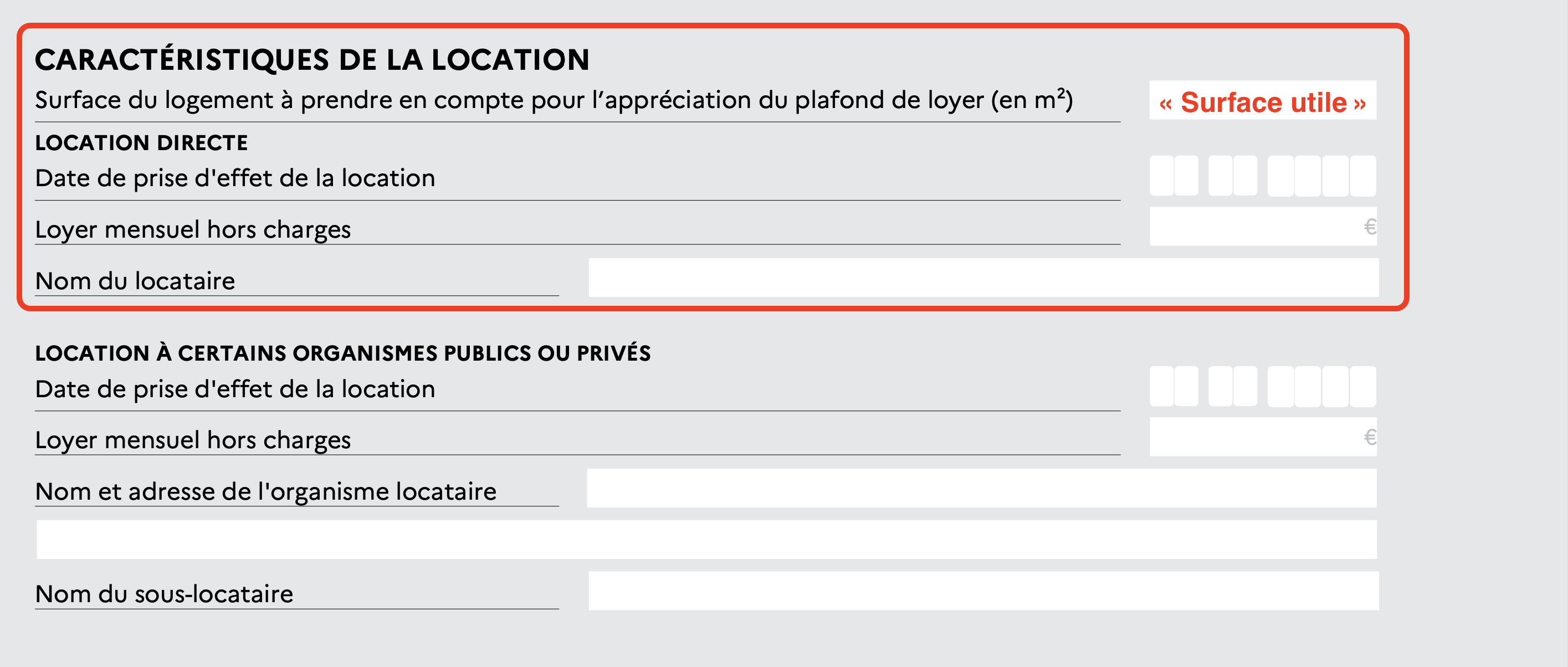 caractéristiques de la location déclaration fiscale pinel